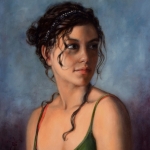 Portrait of a Girl naar Cesar Santos (studie) Portrait of a Girl naar Cesar Santos (studie)