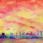 Erasmusbrug vibrant Erasmusbrug vibrant
