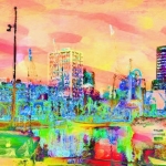 Vanaf Wijnhaven vibrant Vanaf Wijnhaven vibrant