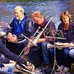 Blaasorkest in bootje Blaasorkest in bootje
