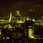 Rotterdam bij nacht Rotterdam bij nacht