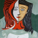 Olieverf Jacqueline Olieverf Jacqueline