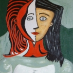 Olieverf Jacqueline Olieverf Jacqueline
