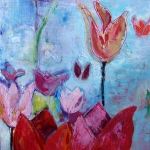 Lentebloemen (verkocht) Lentebloemen (verkocht)