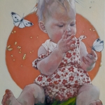 Het kind en de vlinders 