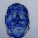 Blue head