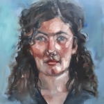 Portretstudie vrouw 6 Portretstudie vrouw 6