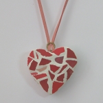hart mozaïek rood hart mozaïek rood