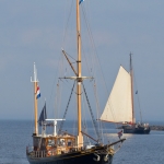 Passerende zeilboten Passerende zeilboten