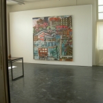 4 schilderwerken 233x233cm. 4 schilderwerken 233x233cm.