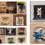 hele kleine schilderijtjes10x10cm hele kleine schilderijtjes10x10cm