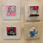 hele kleine schilderijtjes10x10cm hele kleine schilderijtjes10x10cm