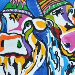 FEESTKOEIEN BLAUW FEESTKOEIEN BLAUW