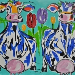 KOEIEN ETEN TULP KOEIEN ETEN TULP