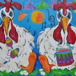 TWEE KIPPEN TWEE KIPPEN