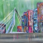 SKYLINE ROTTERDAM GROEN SKYLINE ROTTERDAM GROEN