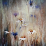 wilde korenbloemen en margieten wilde korenbloemen en margieten