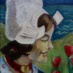 Meisje in klederdracht(detail) Meisje in klederdracht(detail)