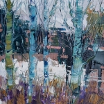 Birch forest winter impression Birch forest winter impression