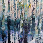 Birch forest sunset Birch forest sunset