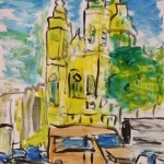 Dufy style on paper 2 Dufy style on paper 2