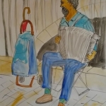 Straatmuzikant Straatmuzikant