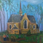 De stulpkerk in Lage Vuursche De stulpkerk in Lage Vuursche