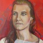 portret van Lotte portret van Lotte