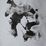 Indian Ink Abstract 007