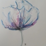 pentekening/aquarel pentekening/aquarel