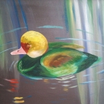 Eend in water Eend in water