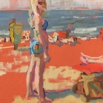 Rood strand 1 Rood strand 1