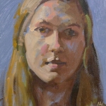 Snelportret van Rosa Snelportret van Rosa