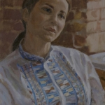 Portret van Victoria Koblenko Portret van Victoria Koblenko