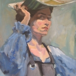 zelfportret met tijdschrift zelfportret met tijdschrift