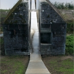 Doorgezaagde bunker Culemborg 004 Doorgezaagde bunker Culemborg 004