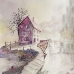 Huis aan het meer. Huis aan het meer.