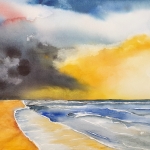 Zicht op zee. Zicht op zee.