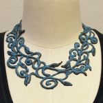 Tekenketting 1 ornament blauw Tekenketting 1 ornament blauw