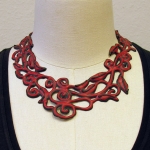 Tekenketting 2 ornament rood Tekenketting 2 ornament rood