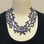 Tekenketting 3 ornament paars Tekenketting 3 ornament paars
