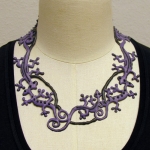 Hagedisketting 3 paars Hagedisketting 3 paars