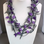 Blaadjesketting paars (2) Blaadjesketting paars (2)