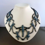 Tekenketting figuur blauw-groen Tekenketting figuur blauw-groen