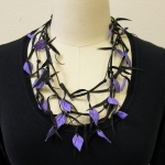 Blaadjesketting lila Blaadjesketting lila