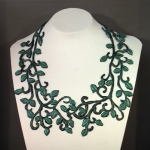 Tekenketting blaadjes 4 groen Tekenketting blaadjes 4 groen