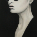 Lady in black Lady in black