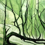 in het groen in het groen