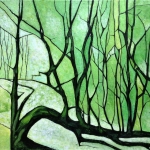 in het groen in het groen