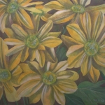 Gele chrysanten Gele chrysanten